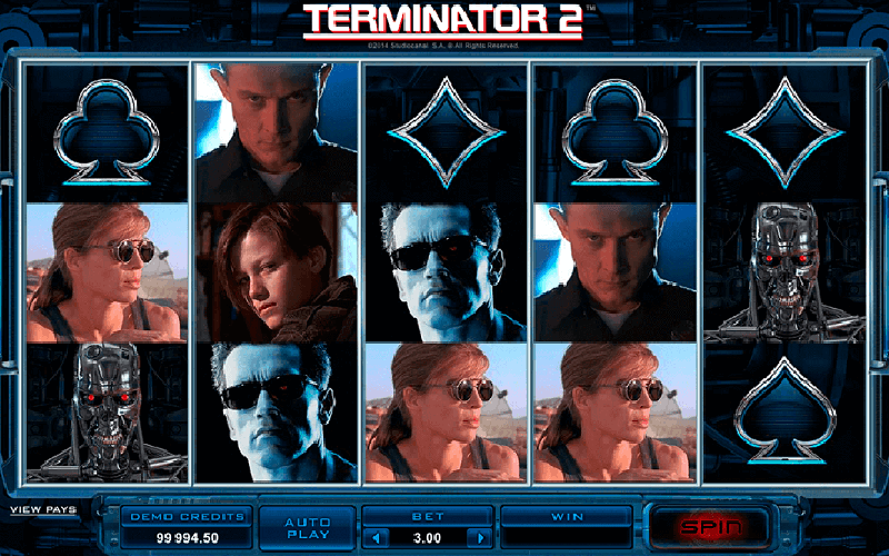 Tính năng game slot Terminator 2
